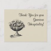ありがとうご親切ホスピタリティ! ポストカード (正面)