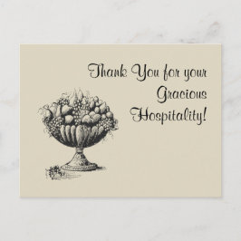 ありがとうご親切ホスピタリティ! ポストカード