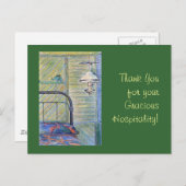 ありがとうご親切ホスピタリティ! ポストカード (正面/裏面)