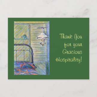 ありがとうご親切ホスピタリティ! ポストカード