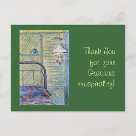 ありがとうご親切ホスピタリティ! ポストカード