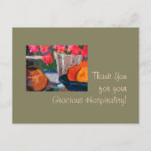 ありがとうご親切ホスピタリティ! ポストカード (正面)