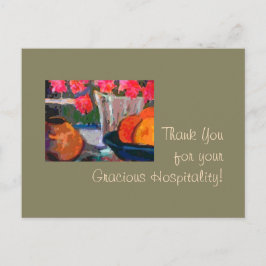 ありがとうご親切ホスピタリティ! ポストカード