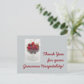 ありがとうご親切ホスピタリティ! ポストカード (スタンド正面)