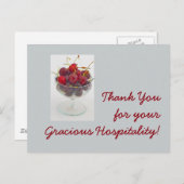 ありがとうご親切ホスピタリティ! ポストカード (正面/裏面)
