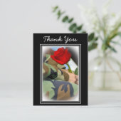 ありがとうご退役軍人葉書 ポストカード (スタンド正面)