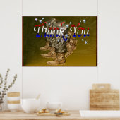 ありがとうご退役軍人 – ポスター (キッチン)