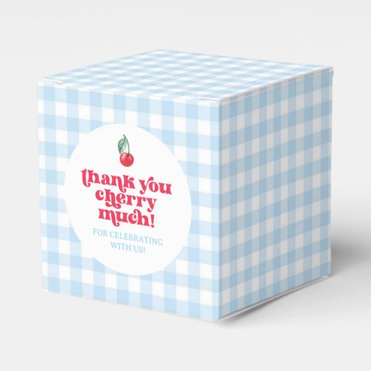 ありがとうさくらんぼお願い箱 フェイバーボックス (正面サイド)