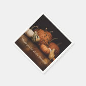 ありがとうすべての恵み | 秋収穫 スタンダードカクテルナプキン (角)