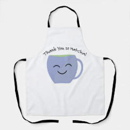 ありがとうそう抹茶 エプロン
