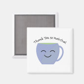 ありがとうそう抹茶 マグネット (正面/裏面)