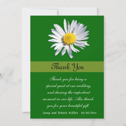 ありがとうねし花 サンキューカード (正面)