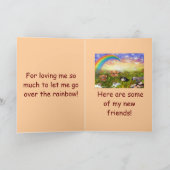 ありがとうのお母さん サンキューカード (内部)