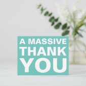 ありがとうのはがき ポストカード (スタンド正面)