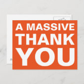 ありがとうのはがき ポストカード (正面/裏面)