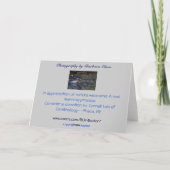 ありがとうのパパ: サンキューカード (裏面)