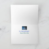 ありがとうのパパ: サンキューカード (内部)