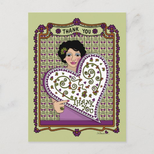 ありがとうのポストカード ポストカード (正面)