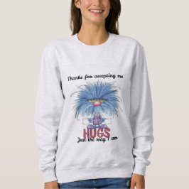 ありがとうの気持ちTシャツ 女性用スウェットシャツ スウェットシャツ