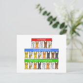 ありがとうの透析の技術者 ポストカード (スタンド正面)