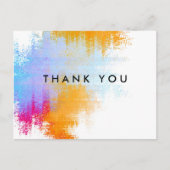 ありがとうはがきパーソナライズされた ポストカード (正面)