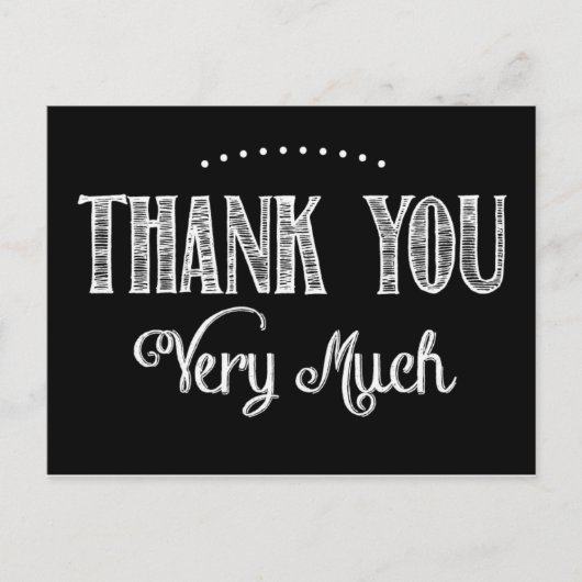 ありがとうはがき ポストカード (正面)