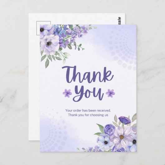 ありがとうはがき ポストカード (正面/裏面)