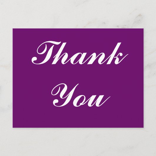 ありがとうはがき ポストカード (正面)