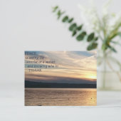 ありがとうはがき ポストカード (スタンド正面)