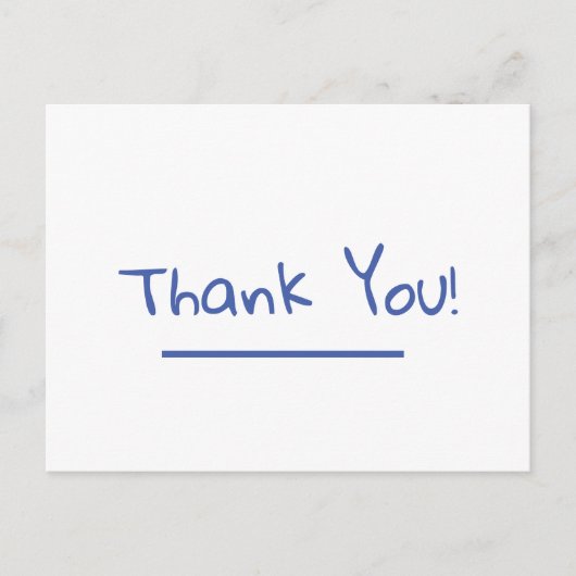 ありがとうはがき ポストカード (正面)