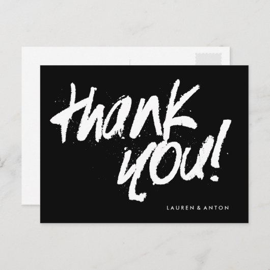 ありがとうはがき ポストカード (正面/裏面)