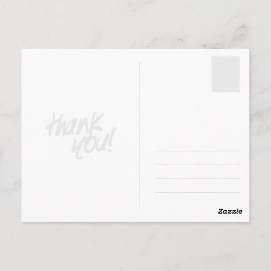 ありがとうはがき ポストカード (裏面)