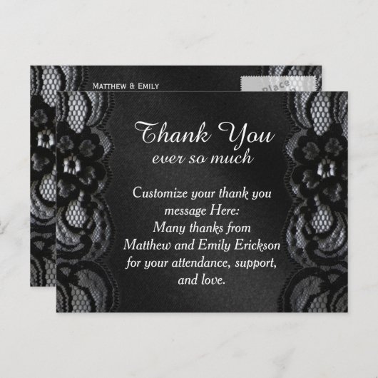 ありがとうはがき ポストカード (正面/裏面)