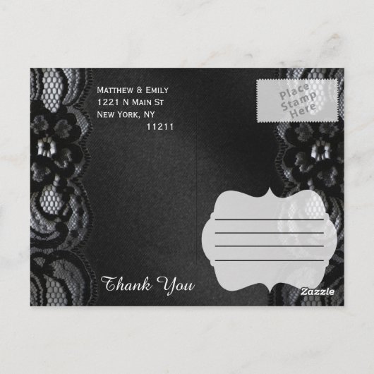 ありがとうはがき ポストカード (裏面)