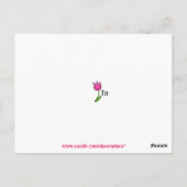 ありがとうはがき – SRF ポストカード (裏面)