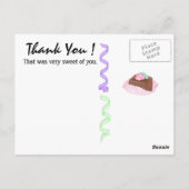 ありがとうはがき – SRF ポストカード (裏面)