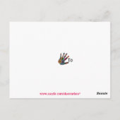 ありがとうはがき – SRF ポストカード (裏面)