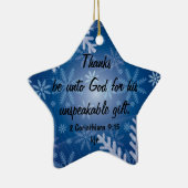 ありがとうは神にあります セラミックオーナメント (右)
