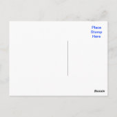 ありがとうひまわり挨拶はがき ポストカード (裏面)