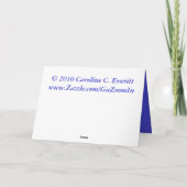 ありがとうを伝えるために飛び出した サンキューカード (裏面)