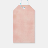 ありがとうアイスクリームBohoベビーシャワーメッセージカード ギフトタグ (裏面)