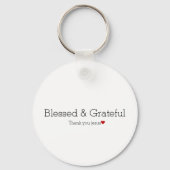 ありがとうイエス | 賛美感謝 | 信仰ハート キーホルダー (裏面)