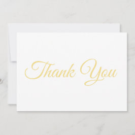 ありがとうエレガントスクリプト光金ゴールド白カード