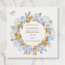 ありがとうエレガントダスティブルーバラベビーの呼吸 フェイバータグ