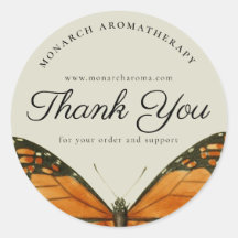 ありがとうエレガントバタフライビジネスカスタム