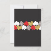 ありがとうエンゲージパーティー結婚式ベガスカジノ 招待状 (裏面)