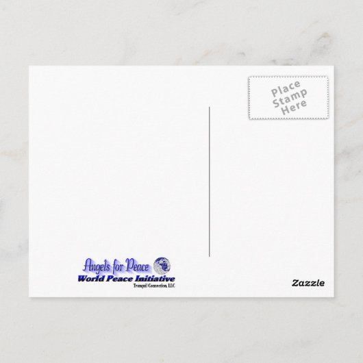 ありがとうエンジェル ポストカード (裏面)