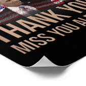 ありがとうオバマ恋しく思よ、既にバラク大統領 ポスター (角)