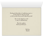 ありがとうカスタマイズ、お母さんカードと甘い詩 (内部横(下))