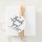 ありがとうカスタムスクリプト素朴な感謝祭 フェイバータグ (インサイチュ)